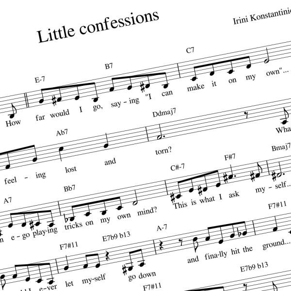 Little Confessions - lead sheet